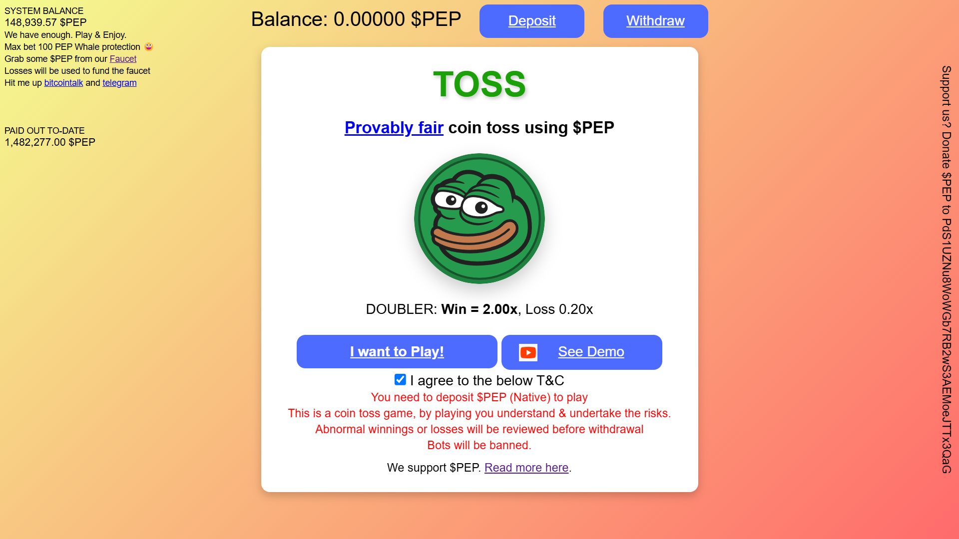 Toss